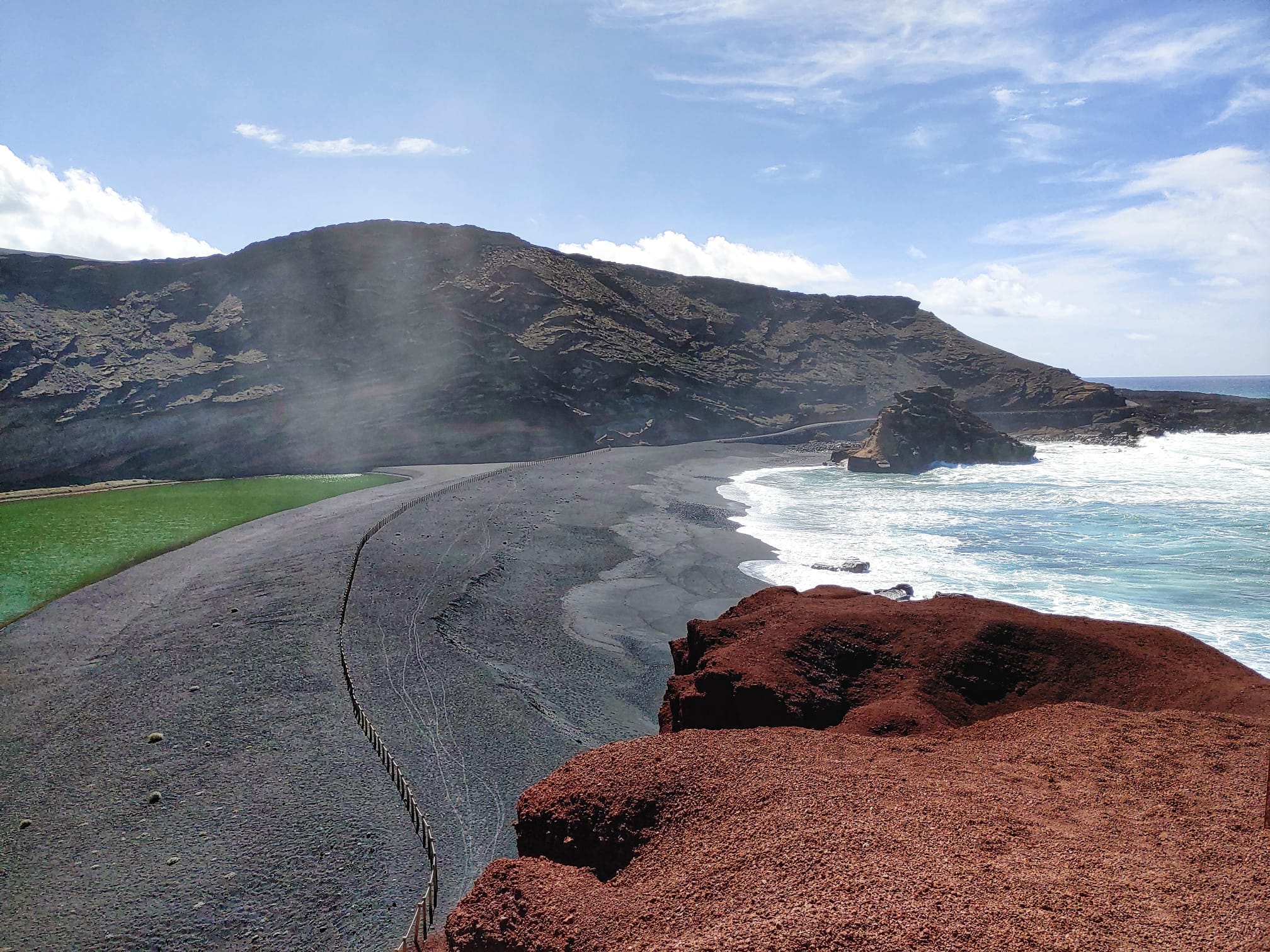 laguna verde lanzarote